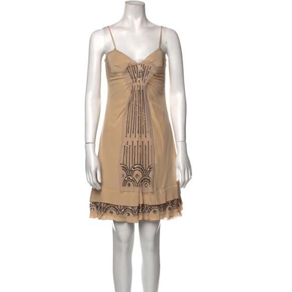 Prada Embellished Dress Sz IT 38 - Picture 1 of 16